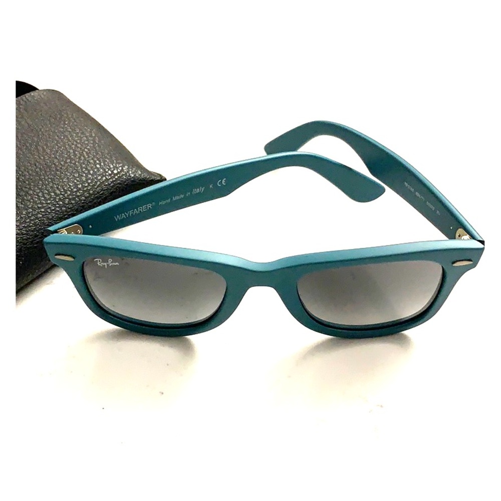 Matte, teal Rayban WAYFARER